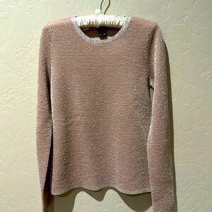Club Monaco pale pink/nude sweater size M